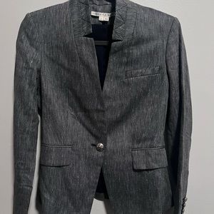 Gray blazer